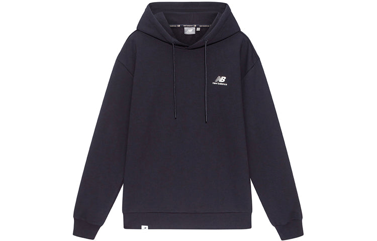 New Balance Logo Printing Sports Loose Couple Style Black 5CB43313-BK