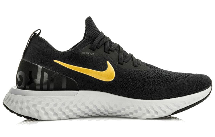 (WMNS) Nike Epic React Flyknit 'Metallic Gold' AQ0070-013