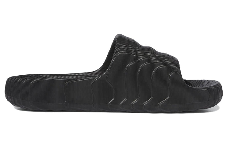 adidas Originals Adilette 22 Slides 'Black Better Scarlet' ID4925