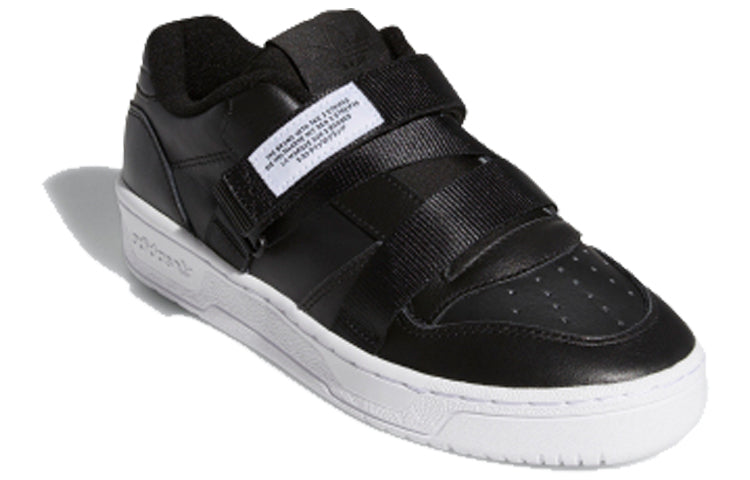(WMNS) adidas Rivalry Low Strap 'Black White' EF6429