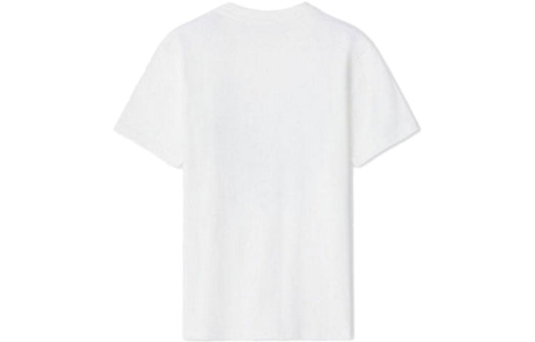 Men's KENZO SS21 Printing Round Neck Short Sleeve White FB55TS0204SF-01B
