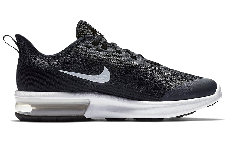 (GS) Nike Air Max Sequent 4 'Black White' BQ5777-001