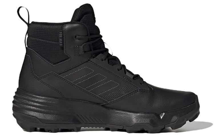 adidas Terrex Unity Leather Mid Rain.RDY 'Black Grey' GZ3325