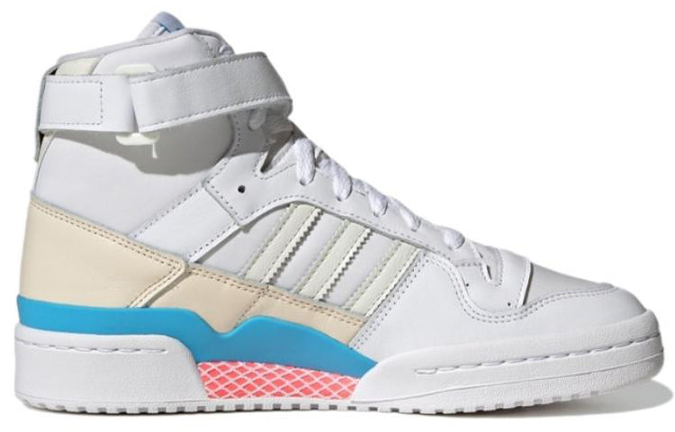 (WMNS) adidas Originals Forum 84 High 'White Cream Blue' GY8164