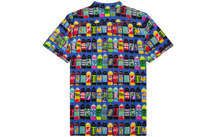 Vans x Fergus All Over Print Rayon Short Sleeve Shirt 'Multi-Color' VN0A4RS1W02