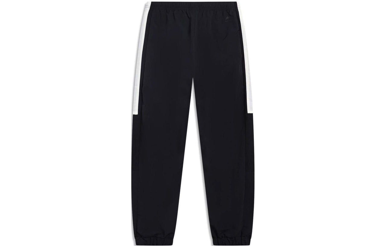 Li-Ning Sports Style Sweatpants 'Black White' AYKT405-2