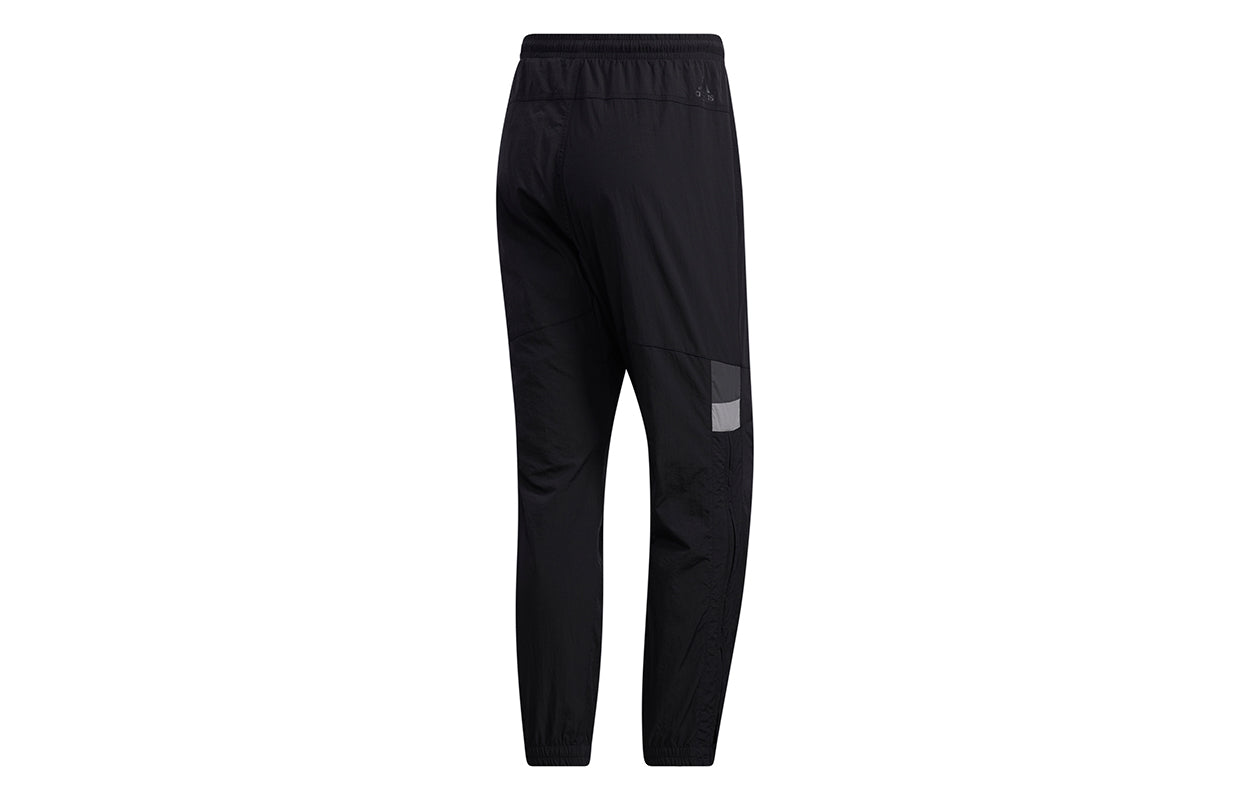 Men's adidas logo Casual Black Sports Pants/Trousers/Joggers GM4437
