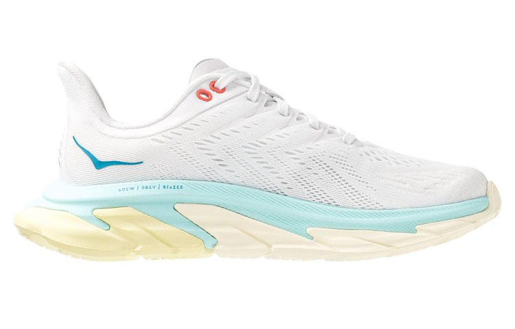 (WMNS) HOKA ONE ONE Clifton Edge 'White Blue' 1110511-BDBBT