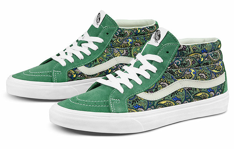 Vans Sk8-Mid Reissue 'Paisley - Hedge Green' VN0A391F6TM