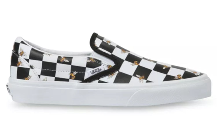 Vans Classic Slip-On Bee Check 'Black White' VN0A33TB9EH