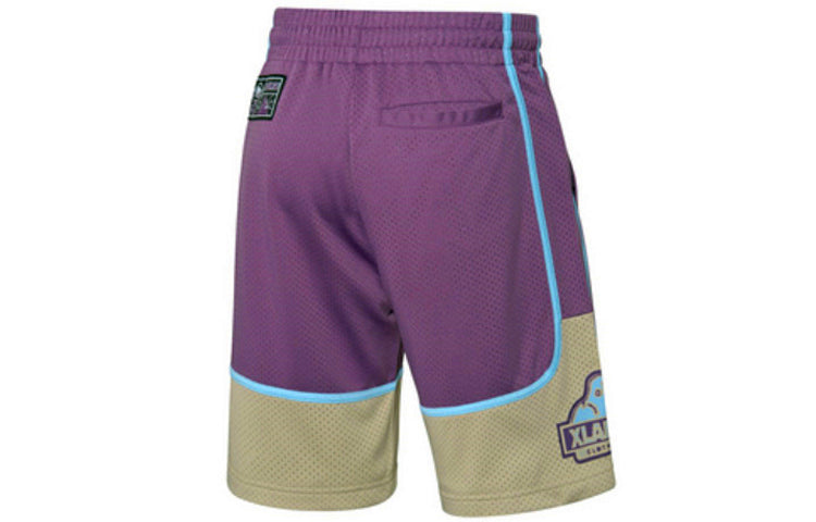 Li-Ning XLARGE x BadFive Logo Basketball Shorts 'Purple' AAPP441-1
