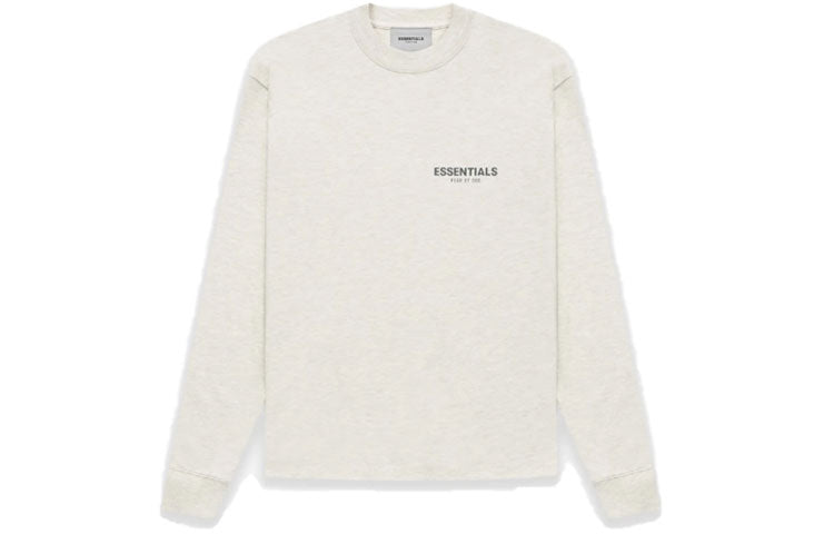 Fear of God Essentials FW21 Long Sleeve T-Shirt White FOG-FW21-157