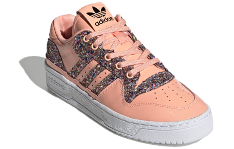 (WMNS) adidas Rivalry Low 'Glow Pink Glitter' FV4331