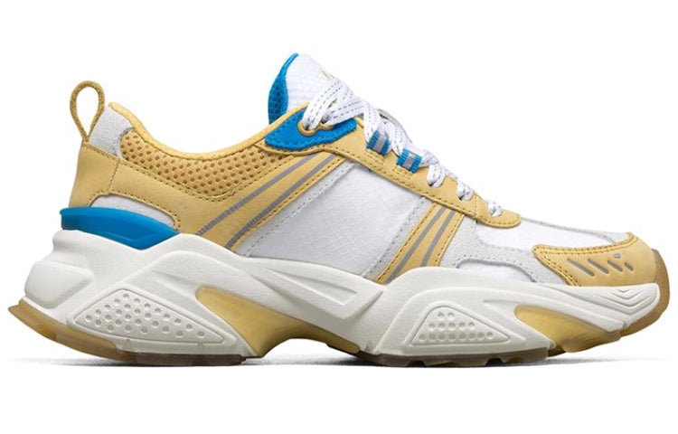 (WMNS) Skechers Kraz Yellow/White/Blue 133001-YLW