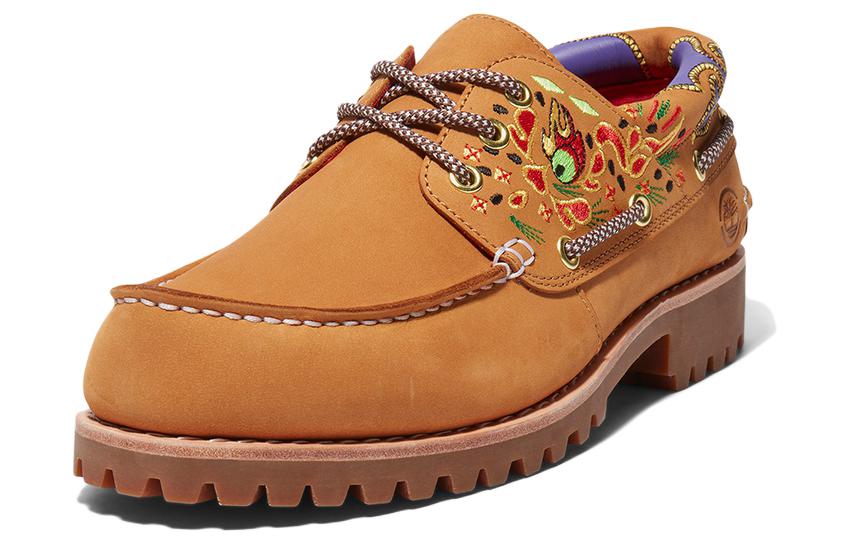 Timberland 3-Holes Boot Shoes x CLOT 'Wheat' A5Z9BW