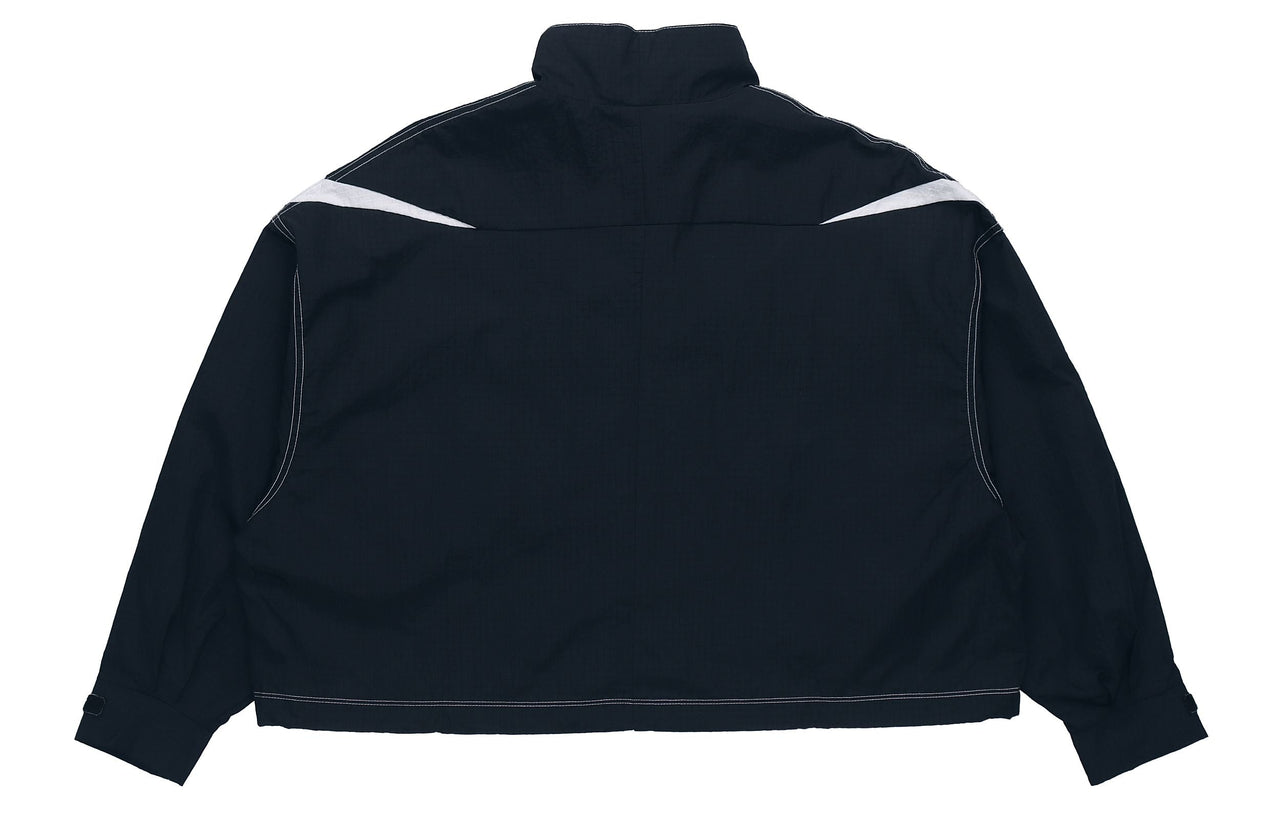 (WMNS) Nike Sportswear Swoosh Sports Stand Collar Woven Jacket Autumn Black DD5585-010