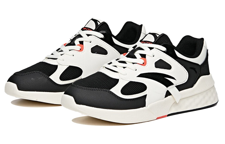ANTA Running Shoes 'White Black Orange' 112028856-2