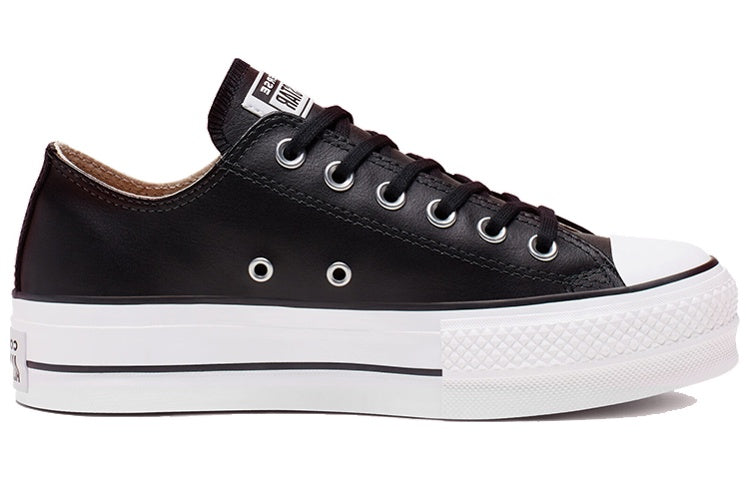 (WMNS) Converse Chuck Taylor All Star Lift Clean Ox 'Black' 561681C