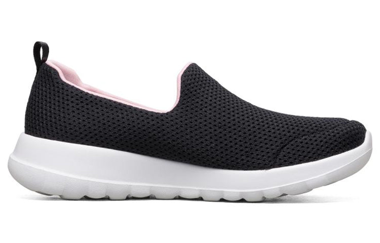(WMNS) Skechers Go Walk Casual Lazy Shoes Black 124091-BKPK