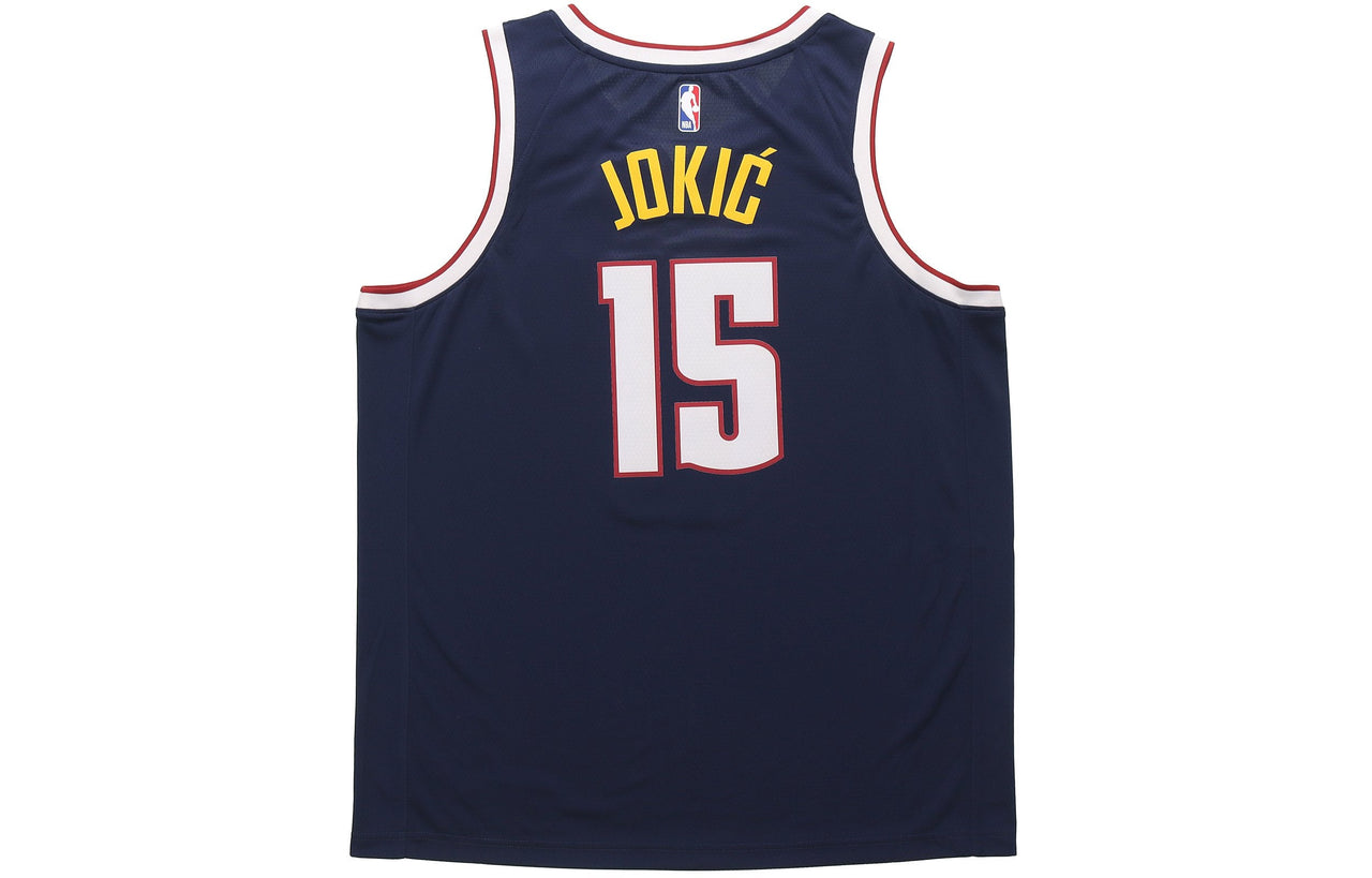 Nike NBA Basketball Sports Jersey Vest Denver Nuggets Jokic 15 Navy Blue Dark blue CW3663-420