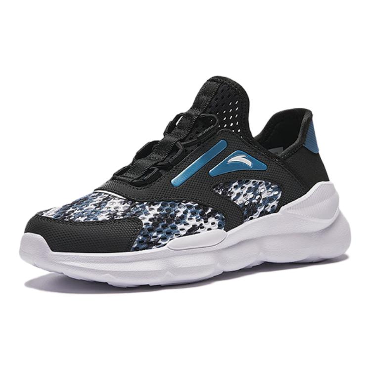 (GS) ANTA Running Series Sneakers 'Black Blue' A312428821-3
