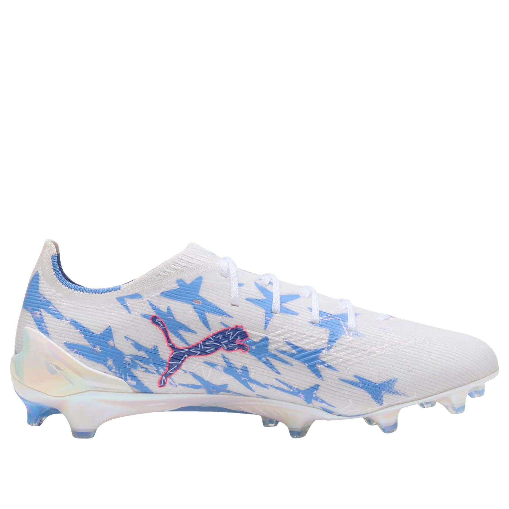 PUMA x Kidsuper x Christian Pulisic Ultra 6 Ultimate FG 'PUMA White Pink Lilac Dusky Blue' 109271-01