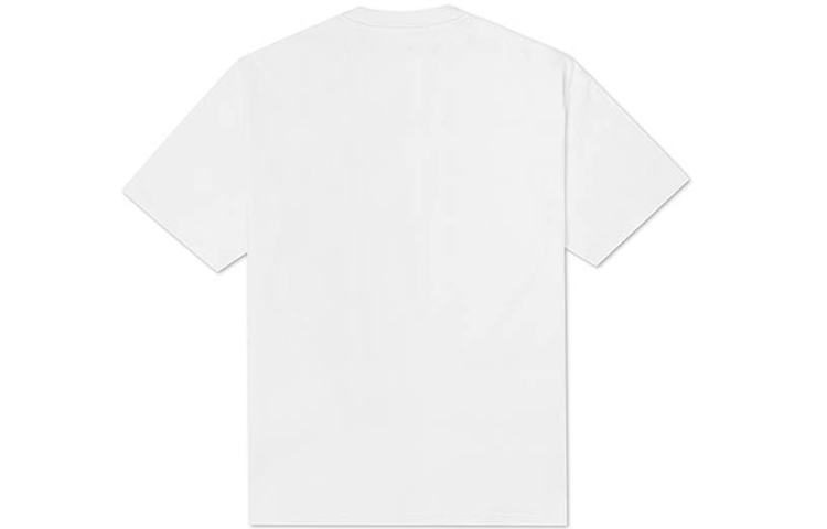 Men's Converse Sports Round Neck Breathable Short Sleeve White 10023156-A02