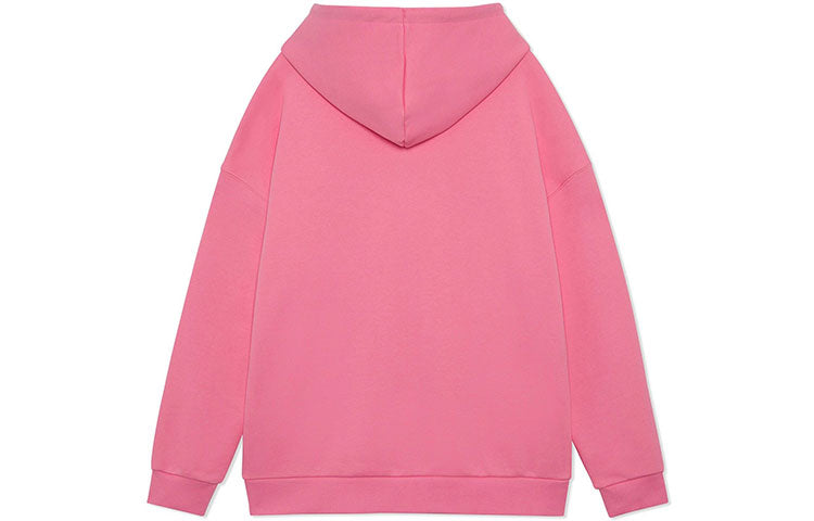 Li-Ning Series Logo Pattern Pullover Hoodie 'Pink' AWDRF47-2