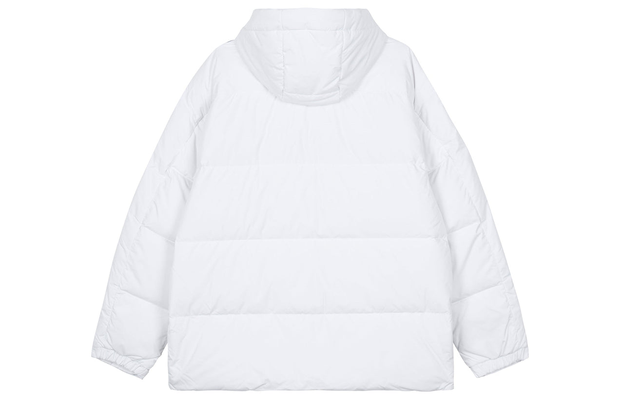 adidas 3-Stripes Puff Down Jackets 'White Black' IT8731