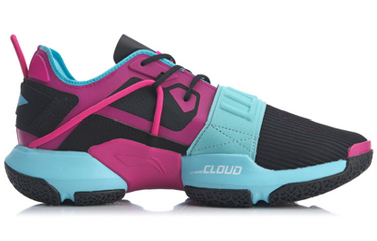 Li-Ning Wowtr Courtside 'Black Rose Red Blue' ABBQ003-2