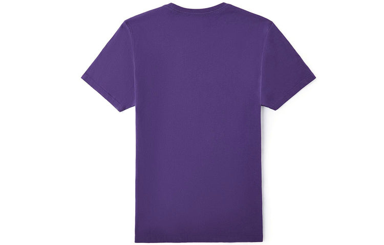 Vans Basic Logo Short Sleeve TEE Men Purple VN0A4MM6Y0X