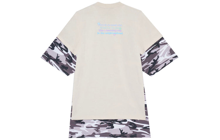Balenciaga SS21 Retro Double Layer Short Sleeve White 641584TJVI19013