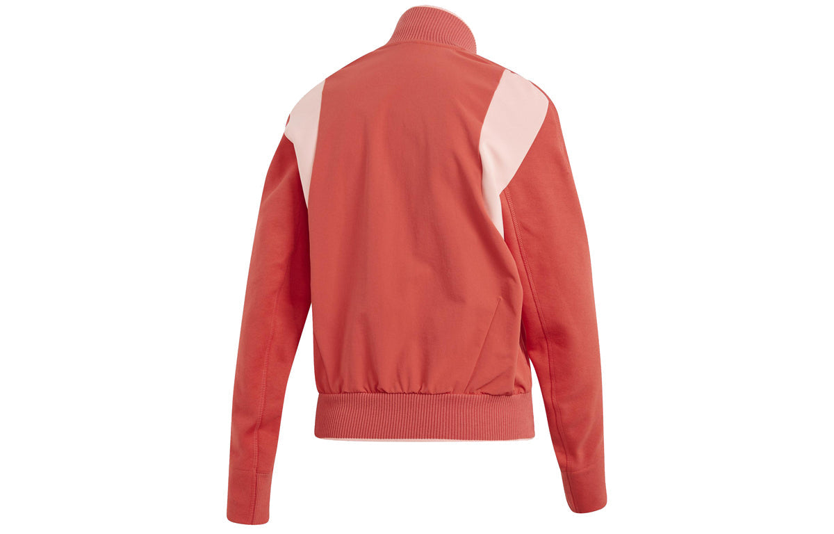 (WMNS) adidas Sports Stylish Long Sleeves Jacket Red FI9213