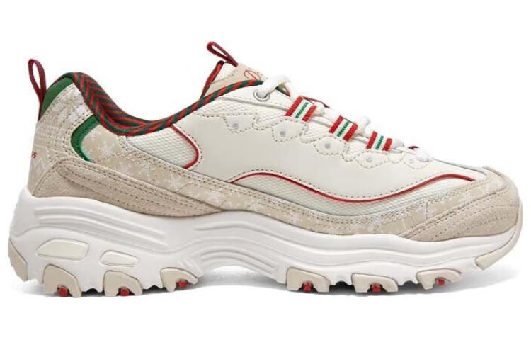 (WMNS) Skechers D'Lites 1.0 'Christmas Edition - Natural Multicolor' 150037-NTMT