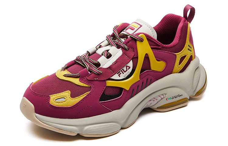 (WMNS) Fila RJV Low-top Running Shoes 'Red Yellow' T12W111107FBJ