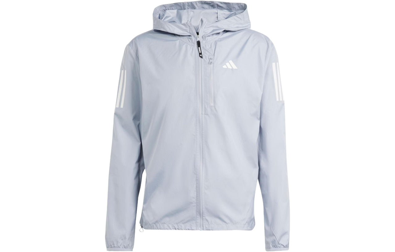 adidas Own The Run Jacket Asia Sizing 'Purple' IN1484