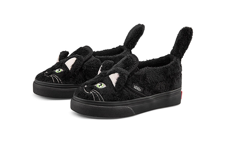 (TD) Vans Slip-On Velcro 'Cat' VN0A4VJL6BT