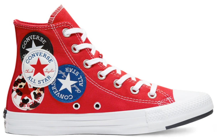 Converse Chuck Taylor All Star High 'Logo Play - University Red' 166736C