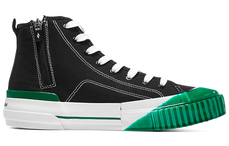 (WMNS) Skechers Keep Fresh New Moon x CIRCLECLEAN 'Black Green' 155392P-BLK
