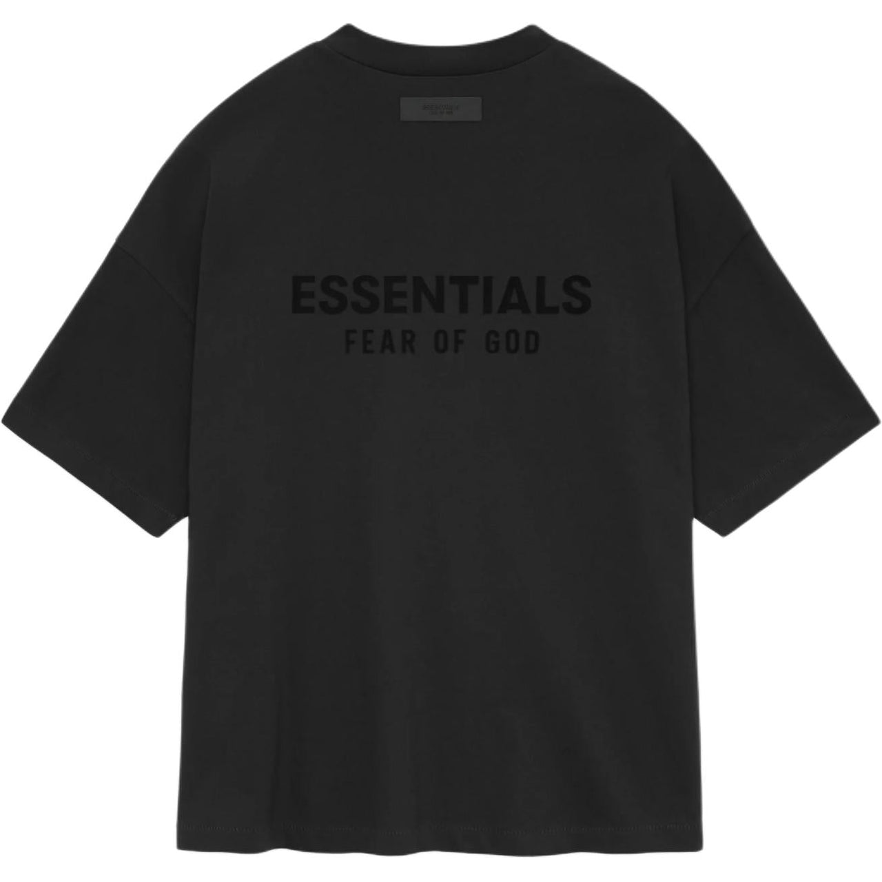 Fear of God Essentials SS24 V Neck T-shirt 'Black' 125SU244210F