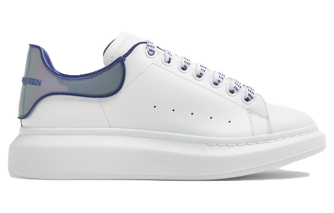 Alexander McQueen Oversized Sneakers 'White Blue Iridescent' 757704WIE868710