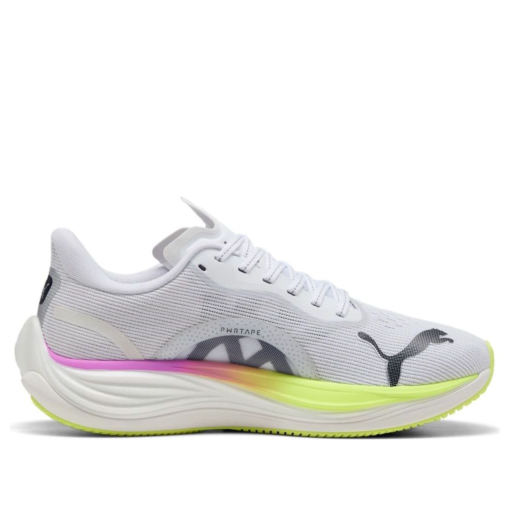PUMA Velocity Nitro 3 'White Pure Magenta Yellow Alert' 377748-19