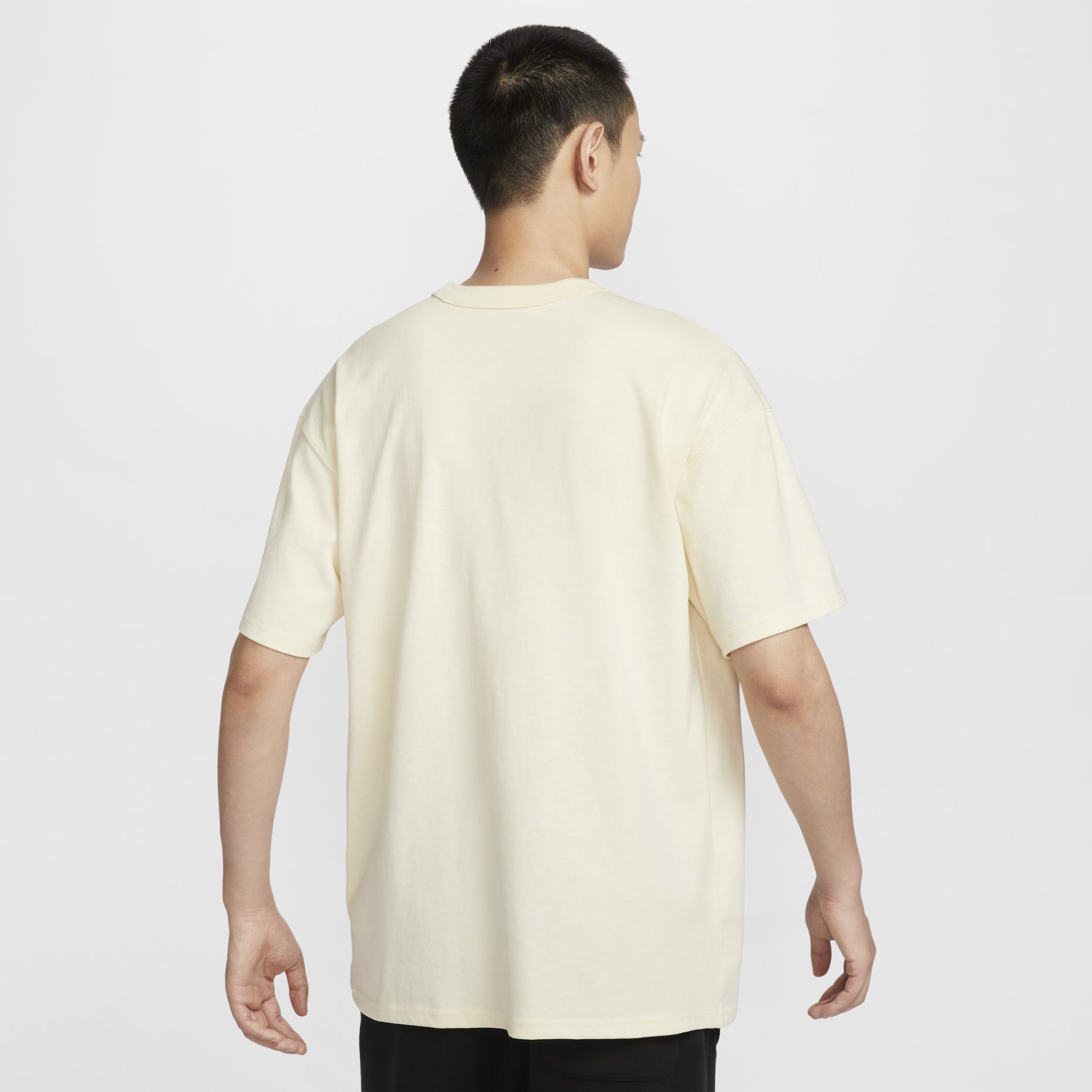 Nike LeBron Max90 Basketball T-Shirt Asia Sizing 'Coconut Milk' FZ8074-113