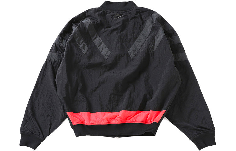 Air Jordan 6 Srt Lgc Nylon Jacket Zipper Black BV5406-010