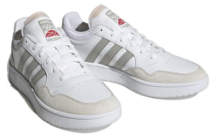 adidas Hoops 3.0 'White Beige Green' HP7947