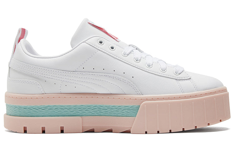 (WMNS) PUMA Mayze Pop 'White Pink' 381889-01