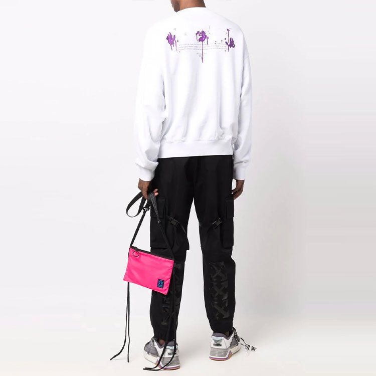 Off-White Arrow Cotton Cargo Pant 'Black' OMCF004F21FAB0011010