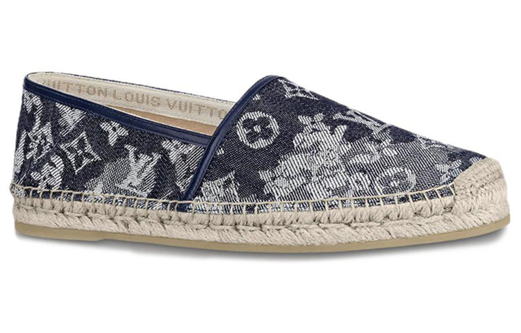 LOUIS VUITTON Waterfall Shoes 'Destroyed Denim Monogram' 1A8LH3