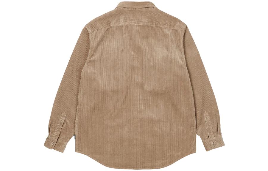 Palace FW22 Cargo Cord Shirt 'Brown' P23SHT073