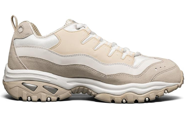 Skechers Energy Low Top Running Shoes Cream-White 999345-OFWT